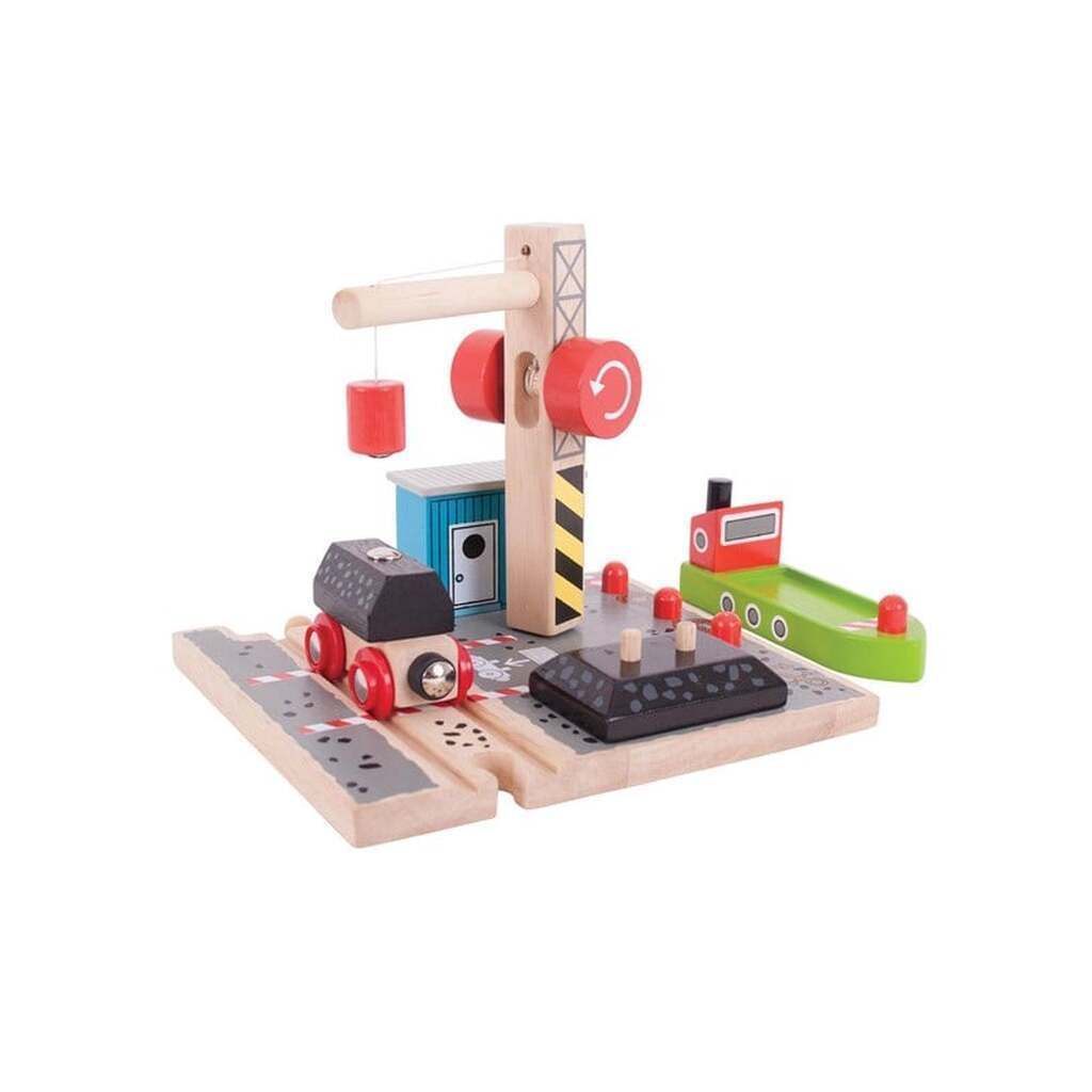 Bigjigs Wooden Rails - Coal Charging Station