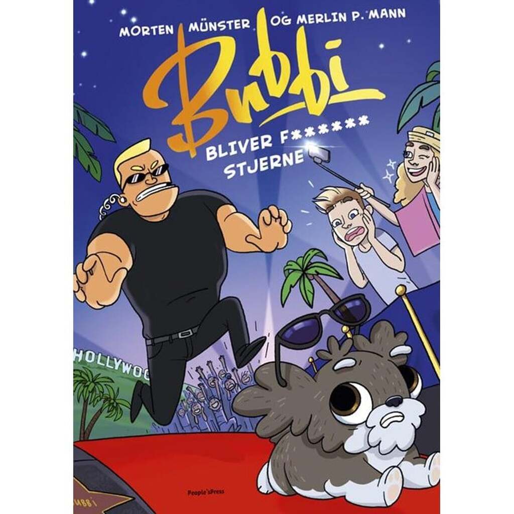 Bubbi bliver stjerne - Børnebog - Hardcover