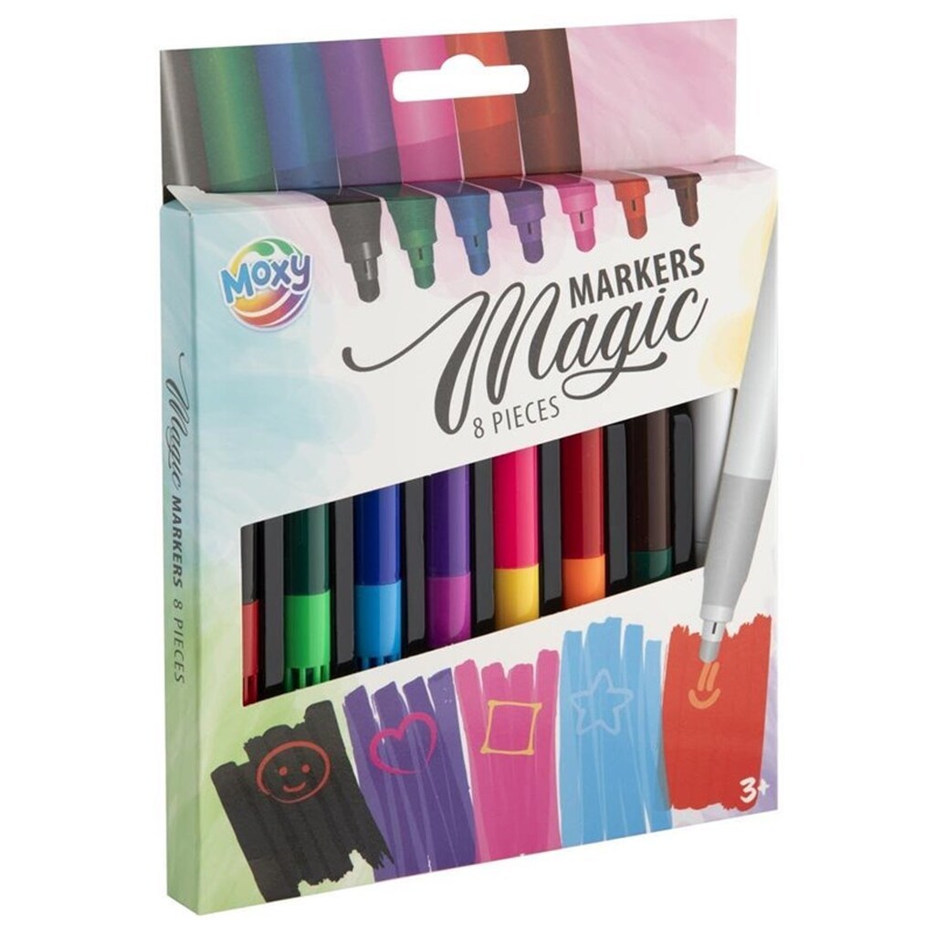 Creative Craft Group Magic Markers, 8 stk.