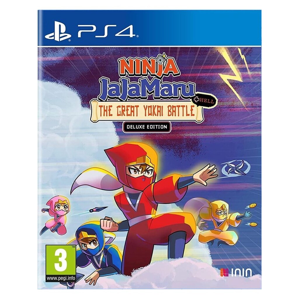 Ninja JaJaMaru: The Great Yokai Battle + Hell - Deluxe Edition - Sony PlayStation 4 - Eventyr
