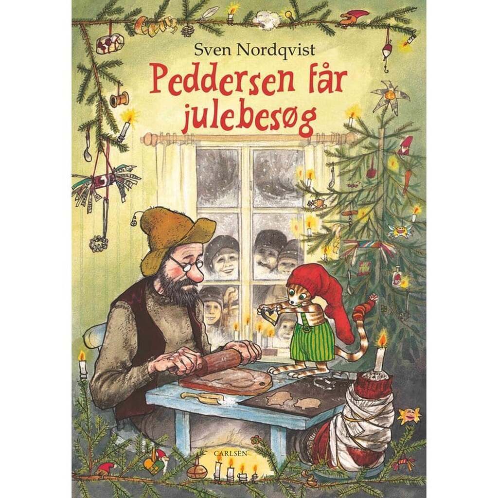Peddersen får julebesøg - Børnebog - Hardcover
