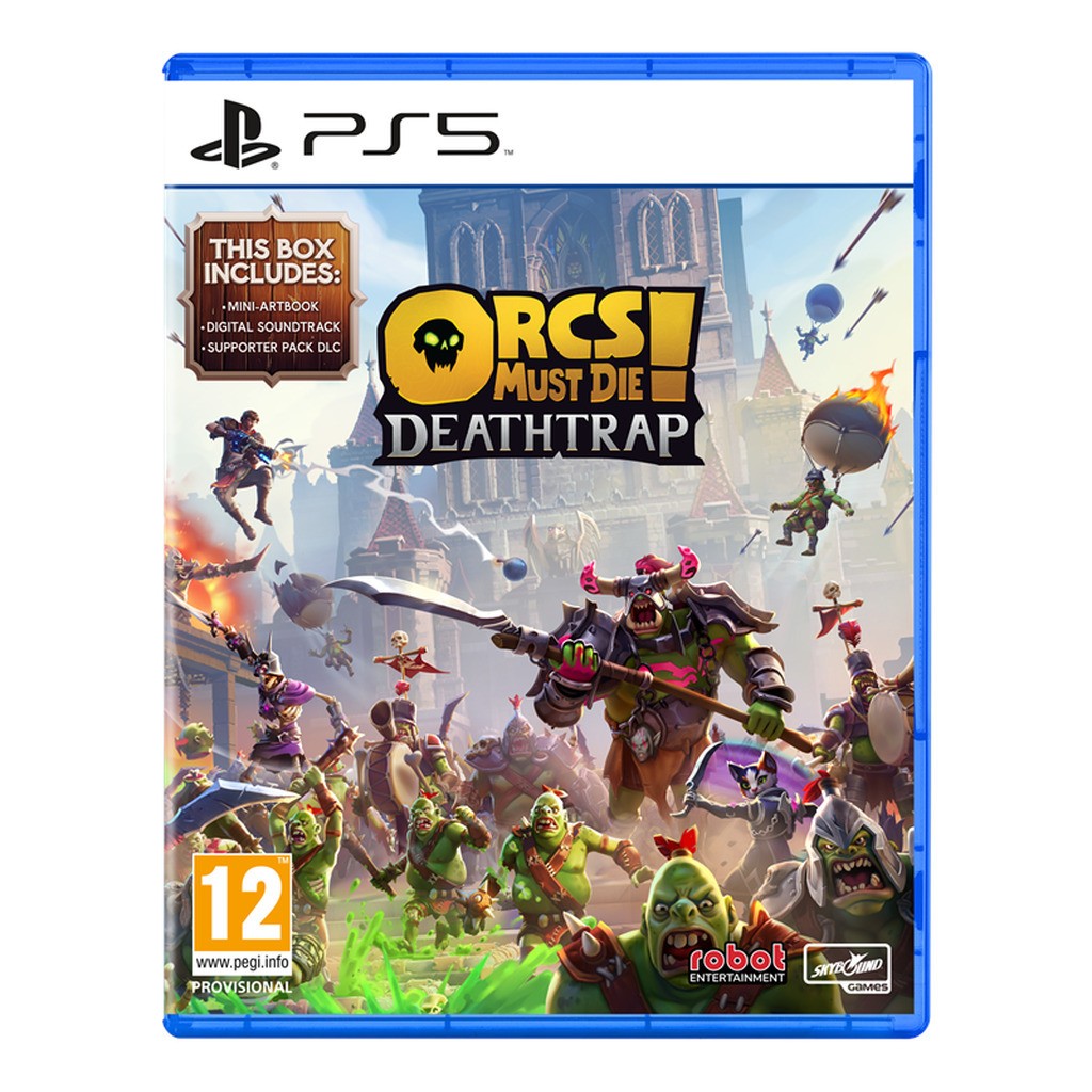 Orcs Must Die! - Deathtrap - Sony PlayStation 5 - Real Time Strategy