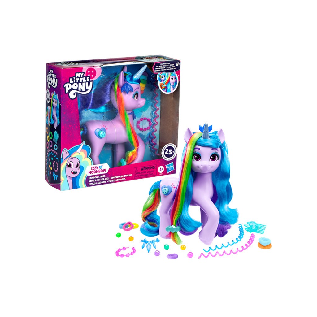 My Little Pony Tell Your Tale Rainbow Styles Izzy Moonbow Unicorn 24 cm