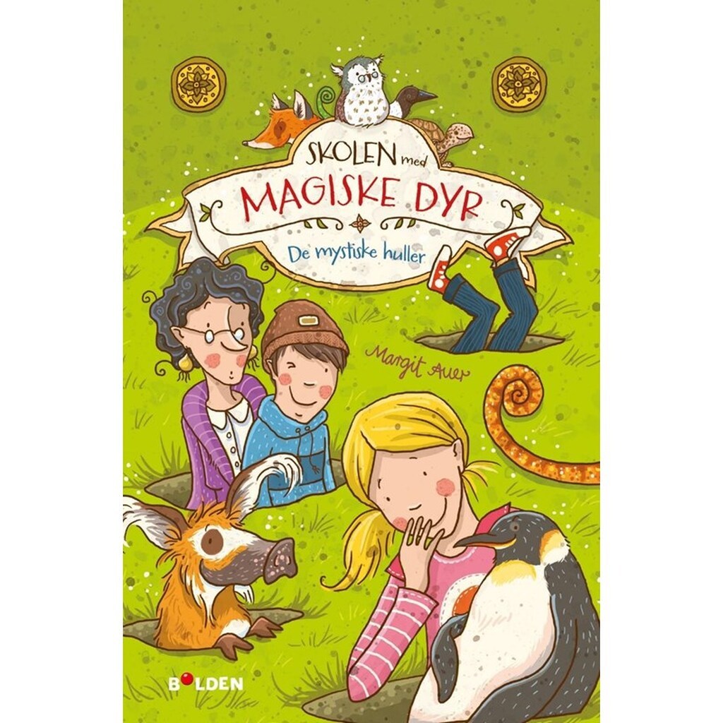 Skolen med magiske dyr 2: De mystiske huller - Børnebog - booklet