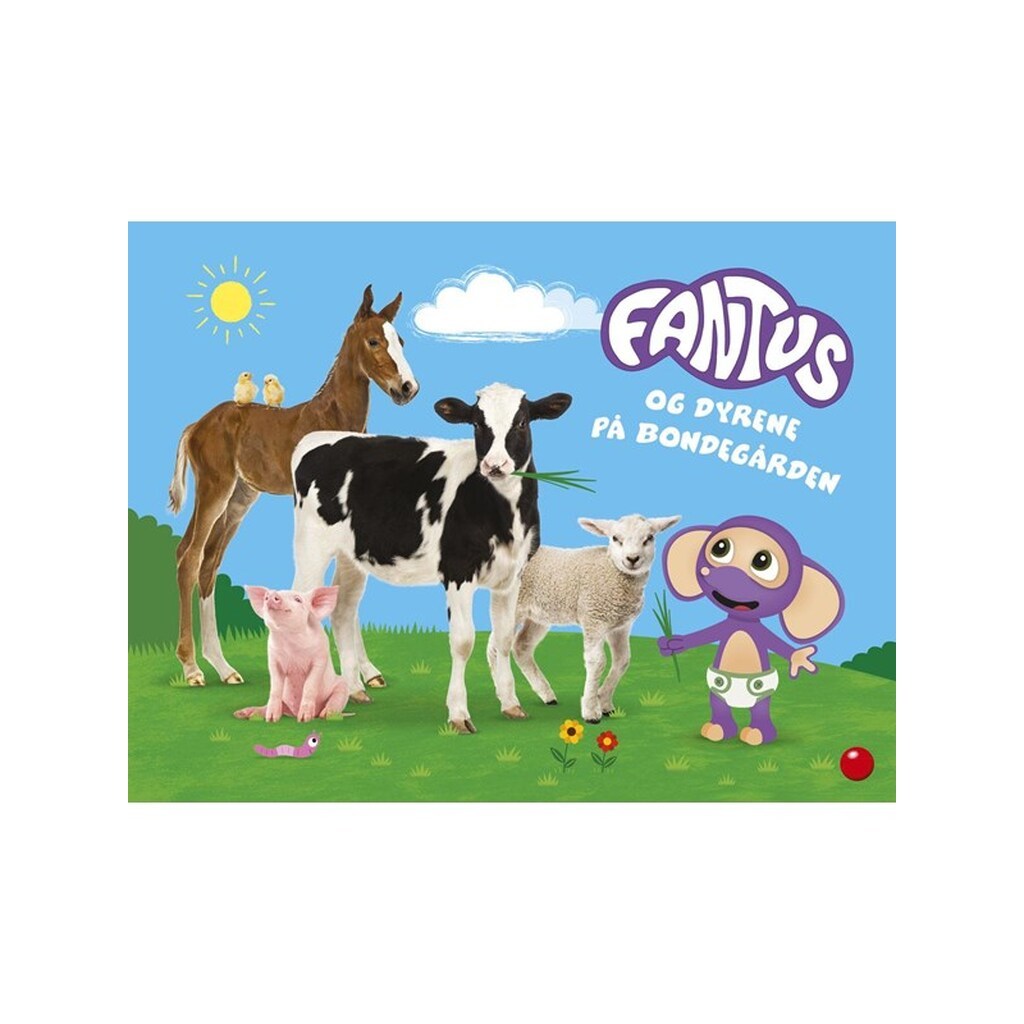 Fantus og dyrene på bondegården - Børnebog - Hardcover