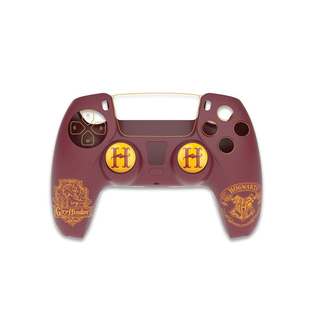 Freaks And Geeks Harry Potter-Silicone Case + Thumbsticks for PS5 Controller - Gryffindor - Red - Miscellaneous Tilbehør til spillekonsol