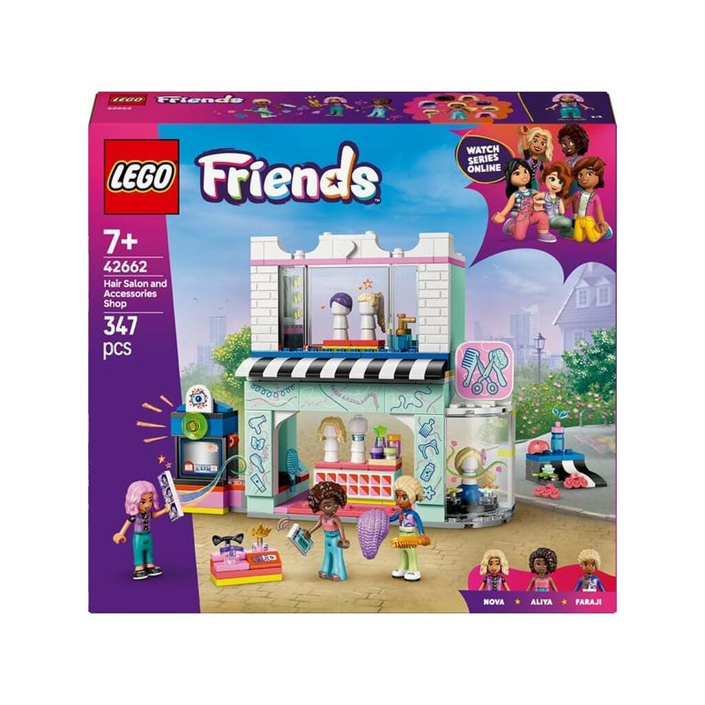 LEGO Friends 42662 Frisørsalon og accessories-butik