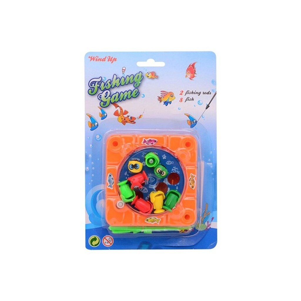 Johntoy Wind-up Magnetic Fishing Game