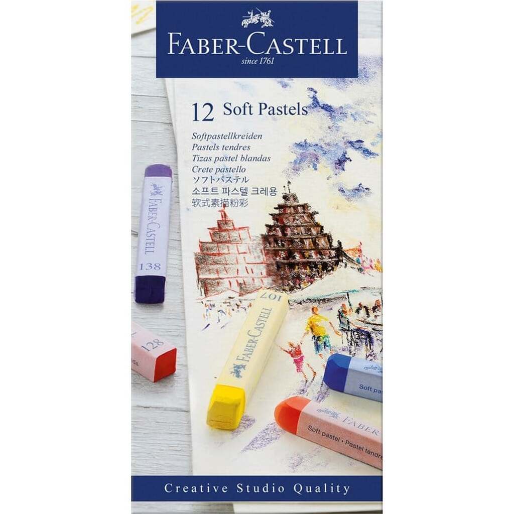 Faber-Castell Pitt artist Comic Colouring etui 6 ass