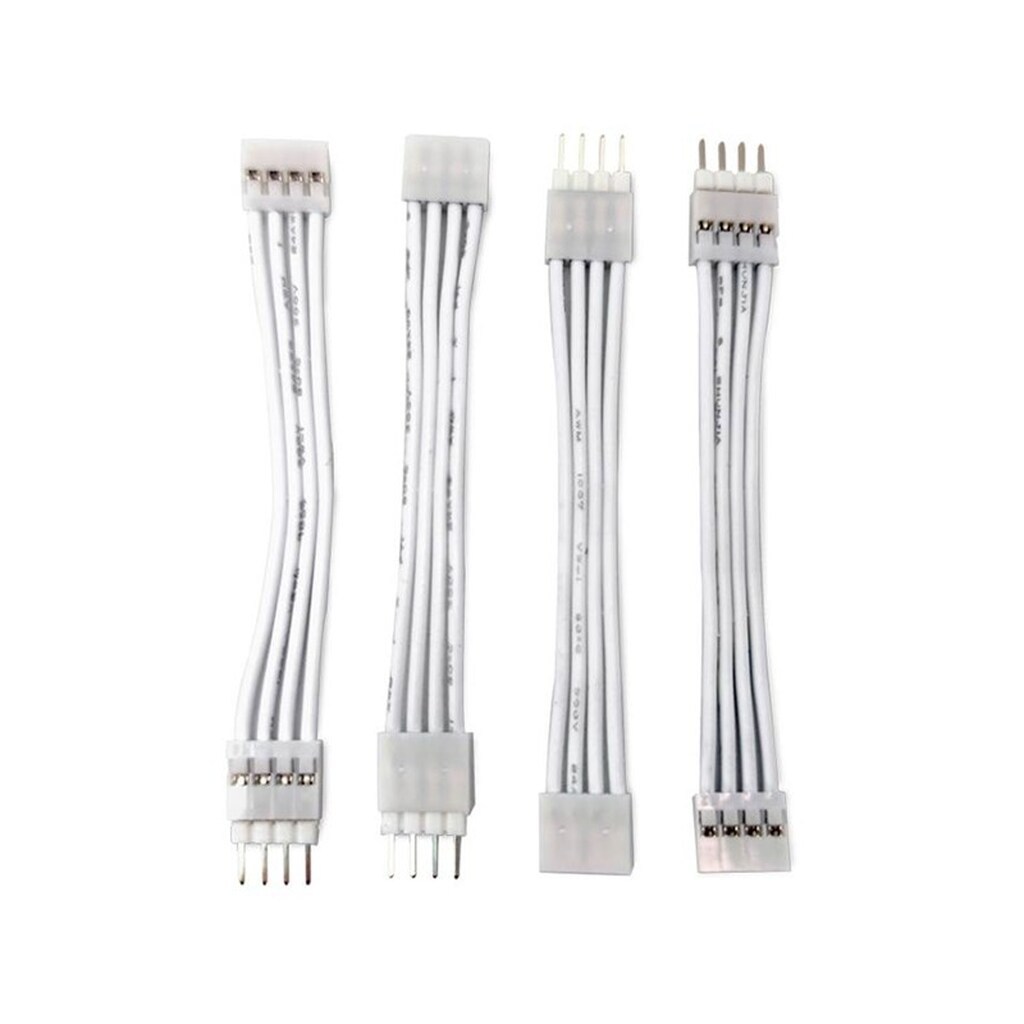Light Solutions Kabel til Philips Hue Gradient LightStrip - 5cm - Hvid - 4 stk