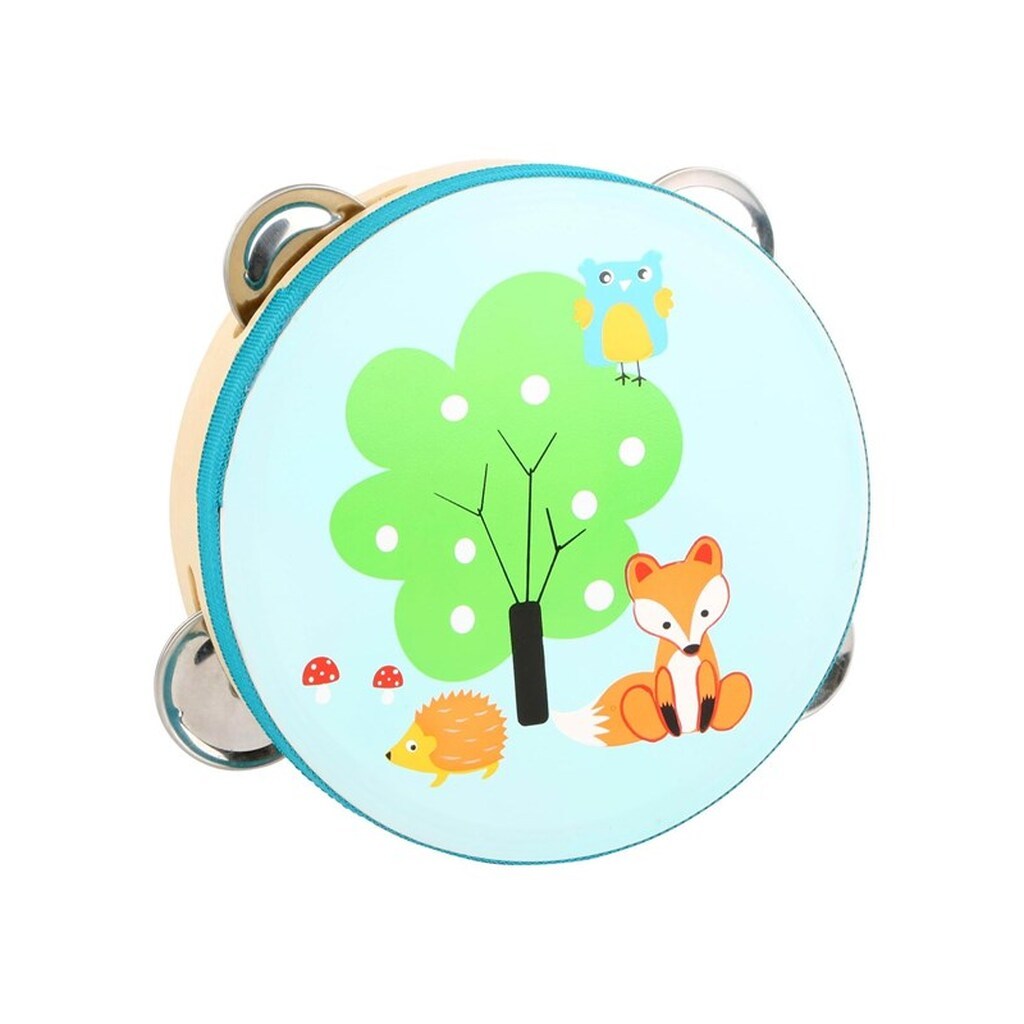 Small Foot - Wooden Tambourine Little Fox