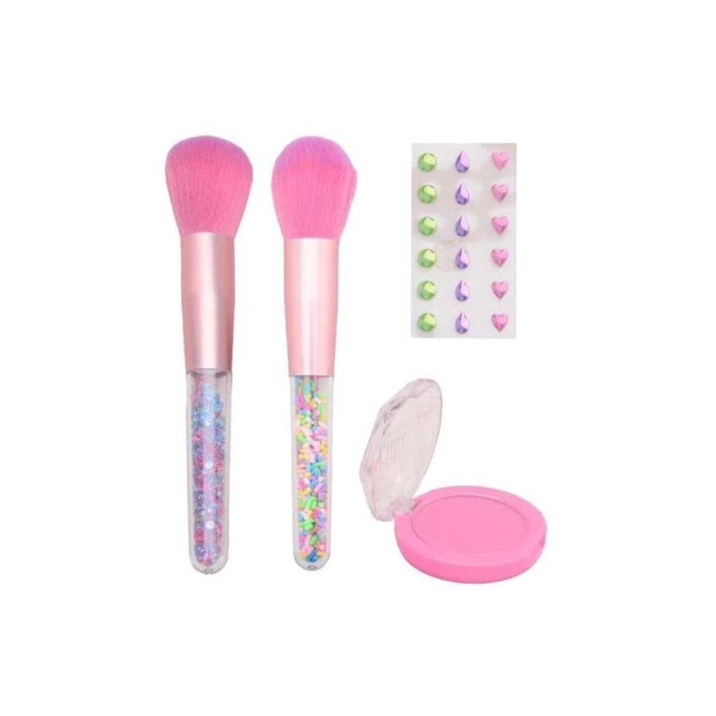 Johntoy LaLa - Blush and Brush Make-up Set with Stickers
