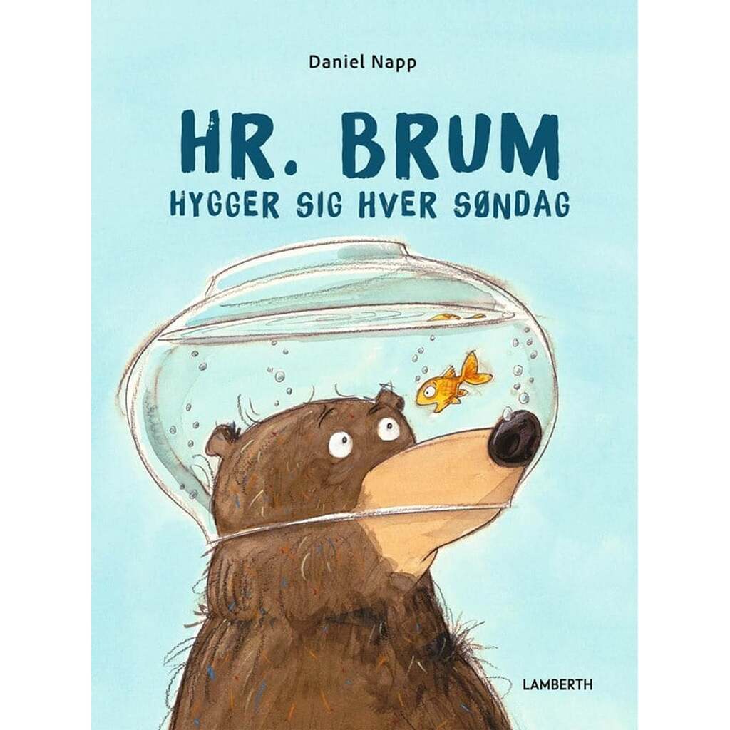 Hr. Brum hygger sig hver søndag - Børnebog - Hardcover
