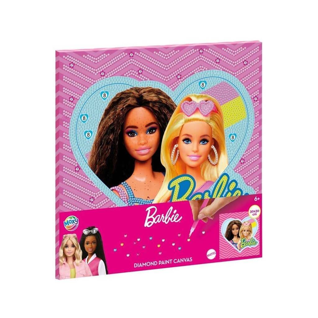 Hobby Mate BARBIE Diamond Painting 30x30cm.