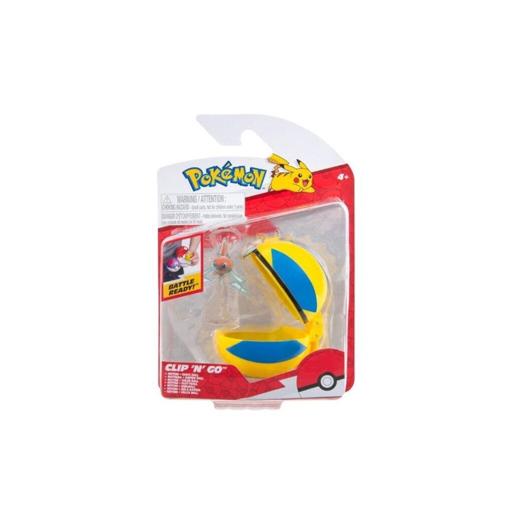 Pokemon Clip N Go Rotom Quick Ball W21