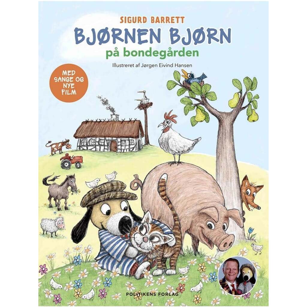 Bjørnen Bjørn på bondegården - Børnebog - Hardback