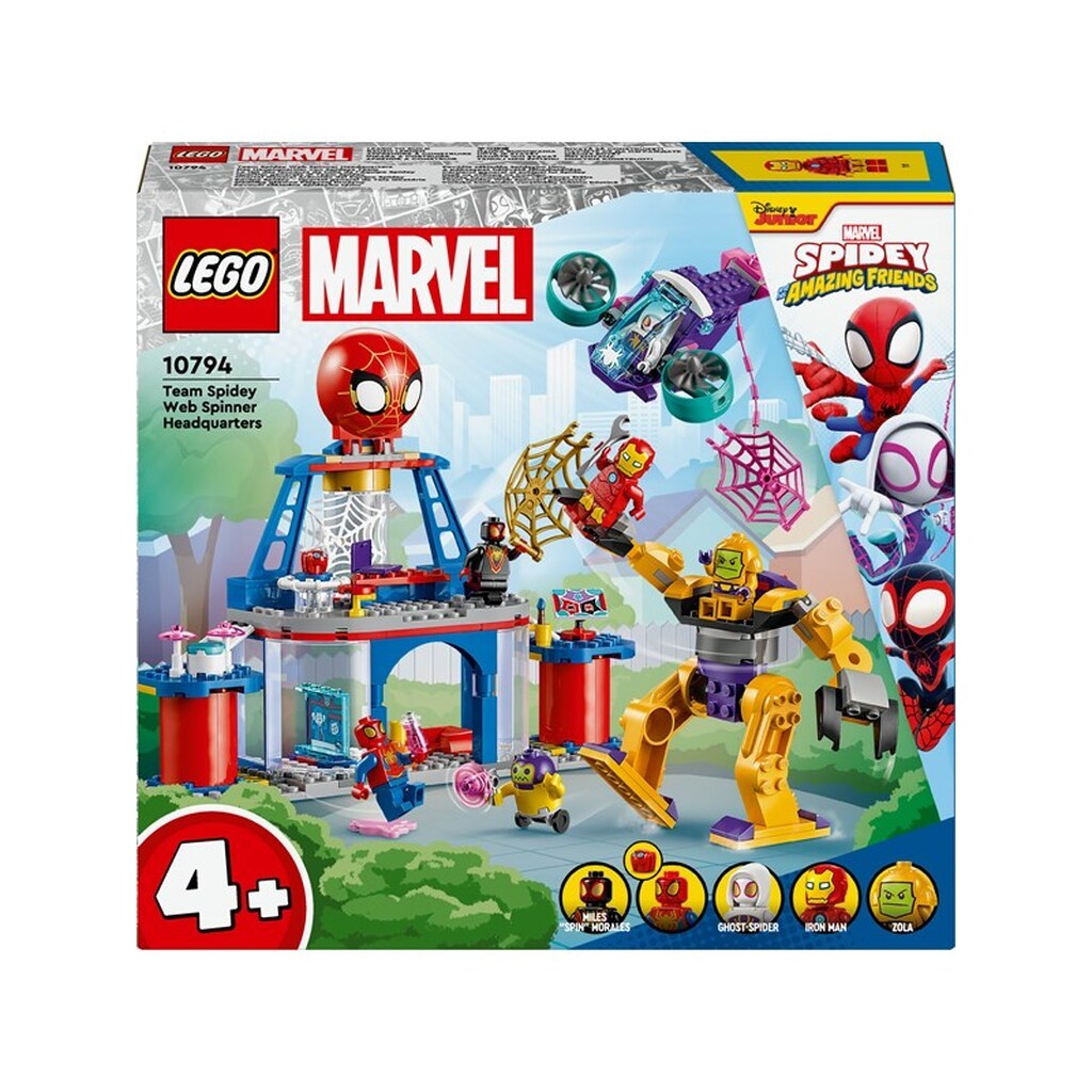 LEGO Super Heroes Marvel 10794 Team Spideys netspinder-hovedkvarter