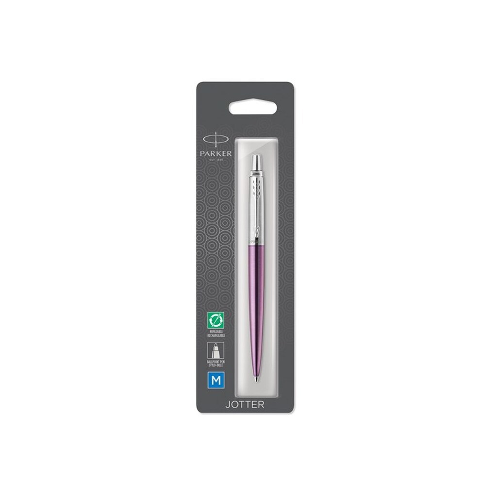 Parker Jotter kuglepen | Victoria violet | medium spids blå blæk