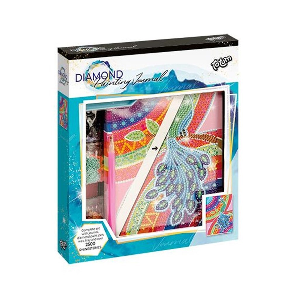 Totum Diamond Painting Diary - Peacock