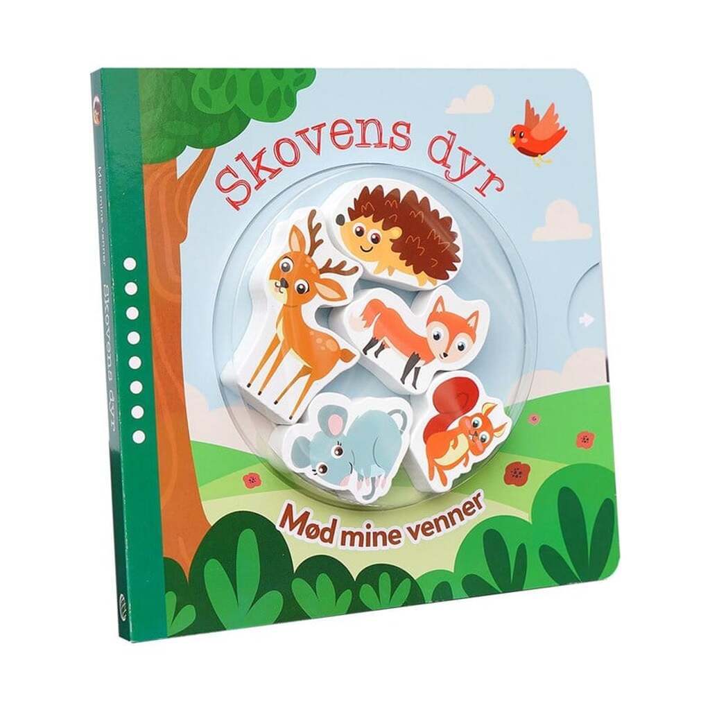 Skovens dyr - Børnebog - Papbog