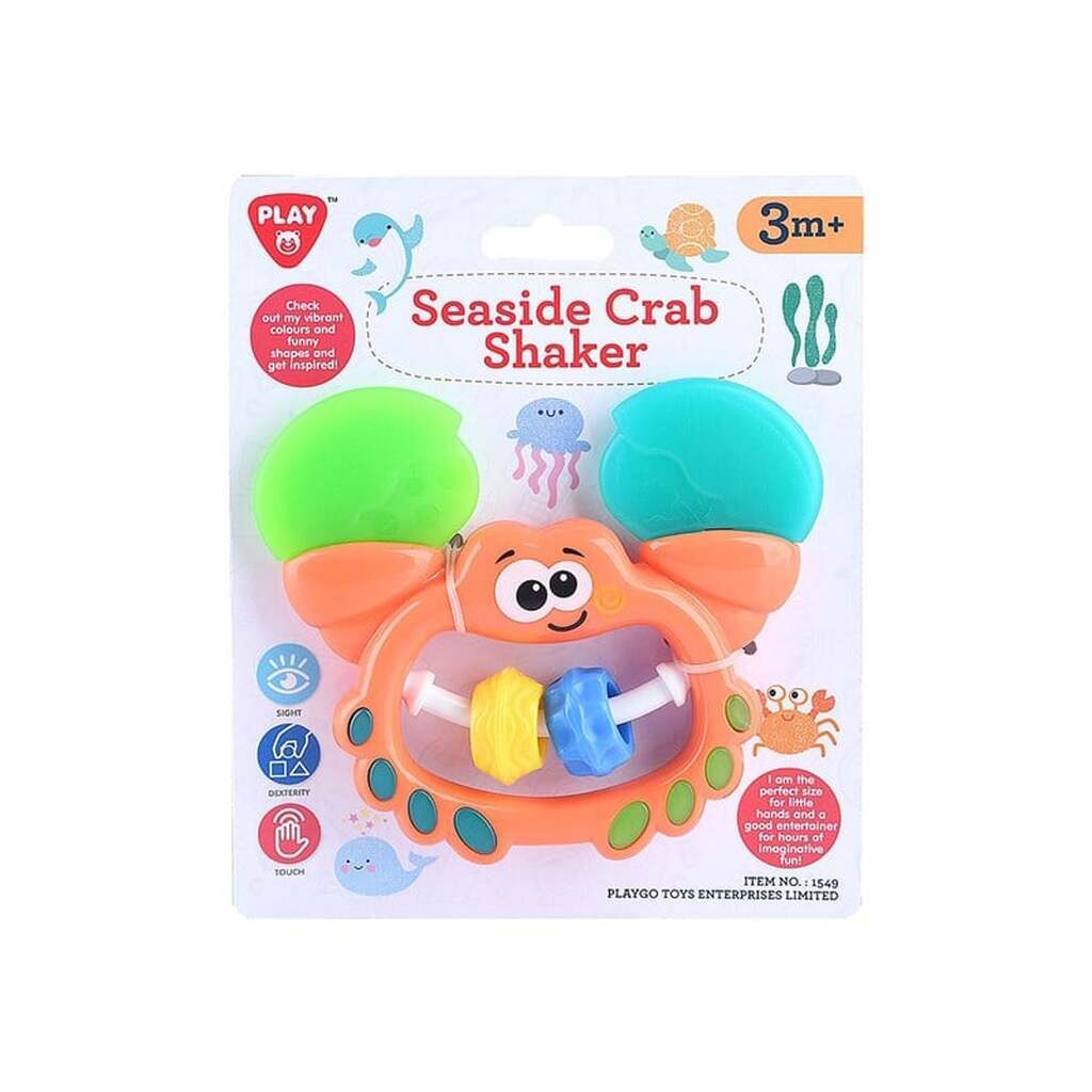 PLAY - Crab Rattle Orange