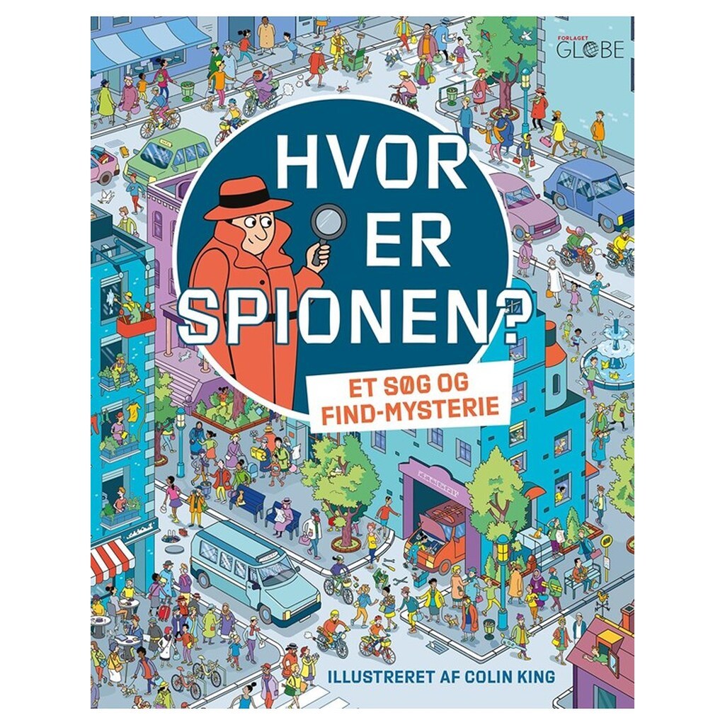 Hvor er spionen? - Børnebog - Hardback