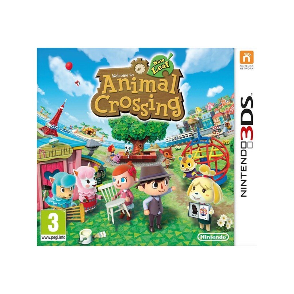 Animal Crossing: New Leaf - Welcome Amiibo - Nintendo 3DS - Børn