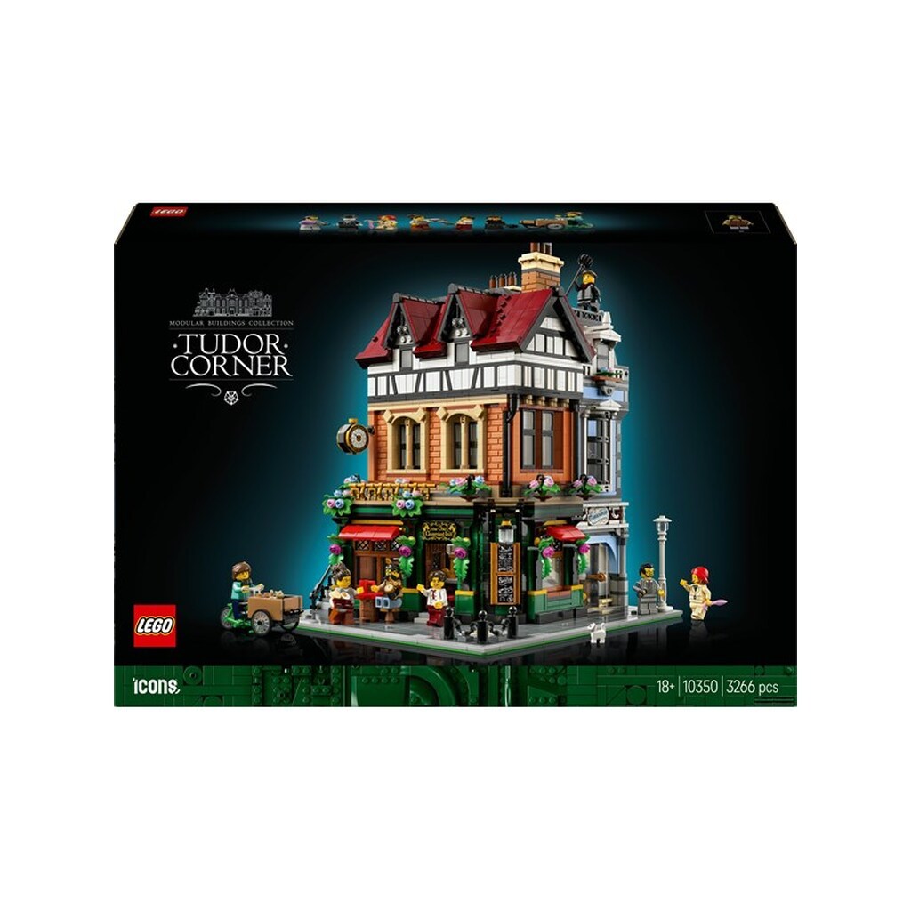 LEGO Icons 10350 Hjørnebygning i tudorstil