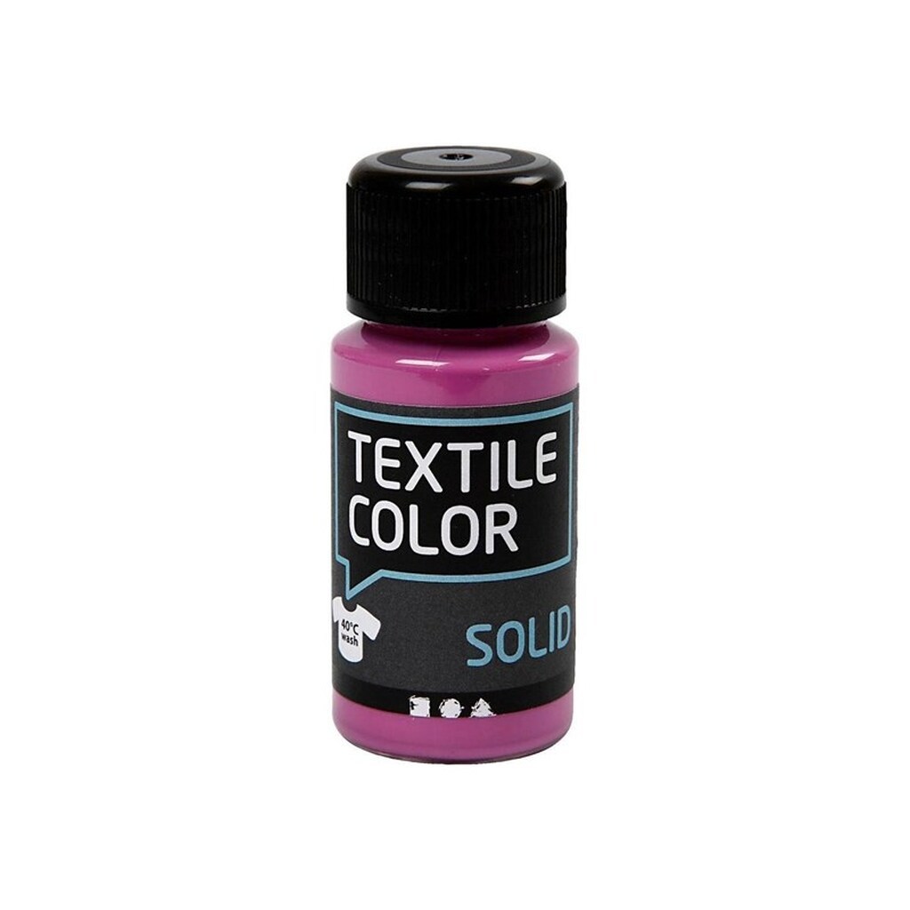 Creativ Company - Textile Color Opaque Textile Paint - Fuchsia 50ml
