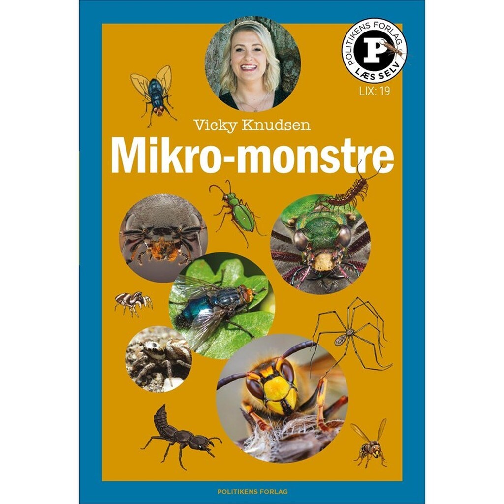Mikro-monstre - Læs selv-serie - Børnebog - Hardback