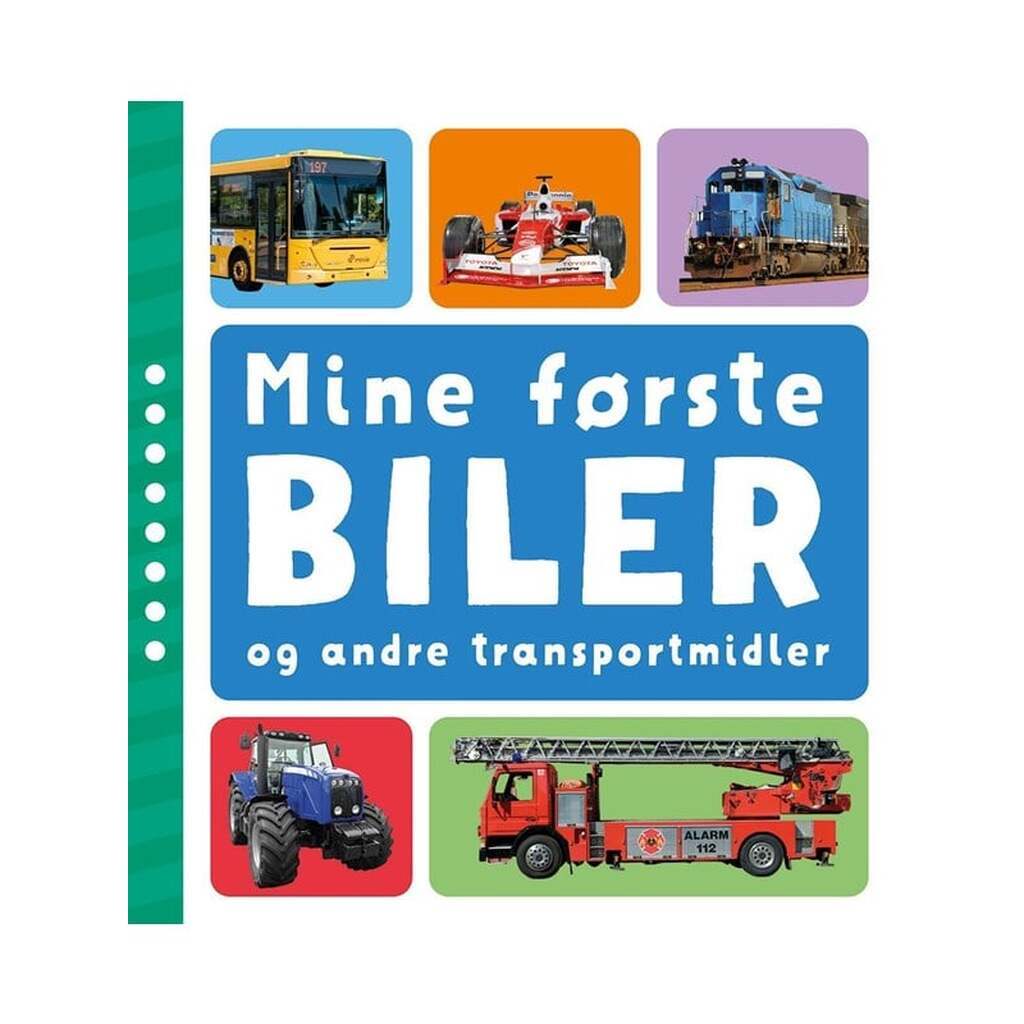 Mine første biler og andre transportmidler - Børnebog - Papbog