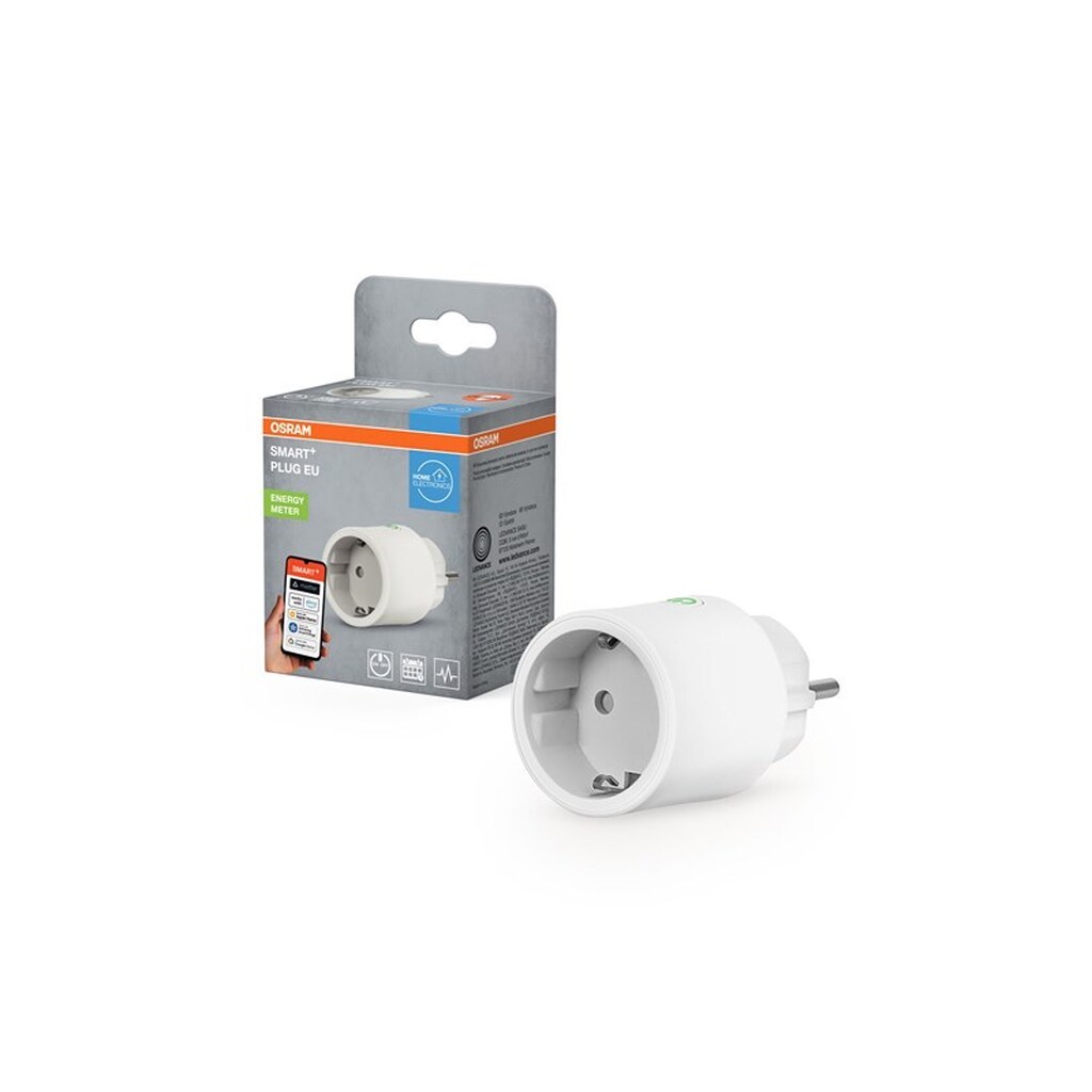 Osram SMART+ MATTER Plug energimåler 10A hvid WiFi