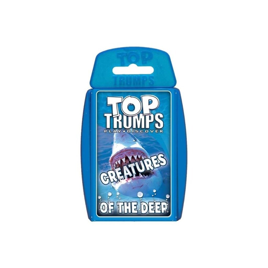 Winning Moves Creatures of the Deep Top Trumps Card Game (ENGLISH)