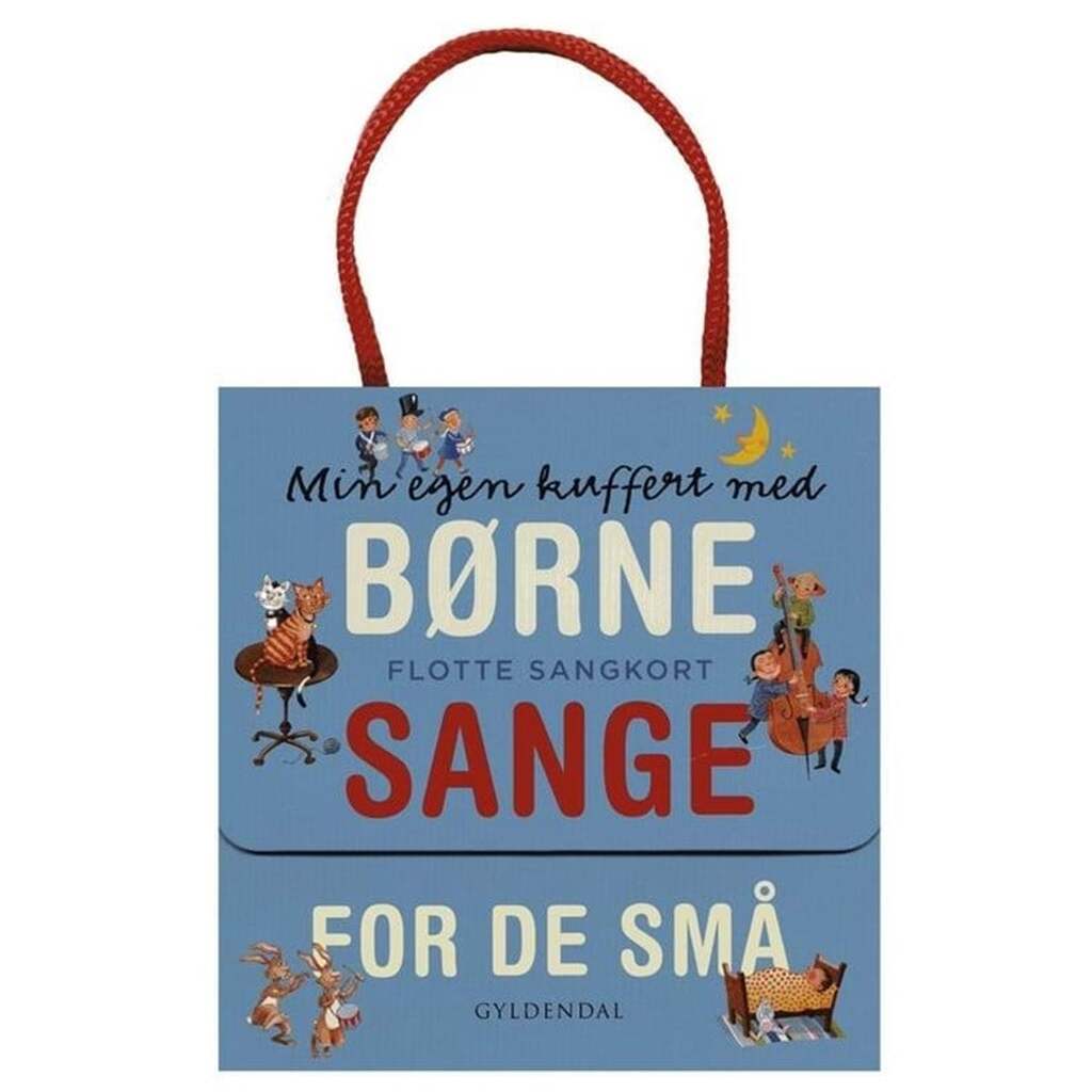 MIN EGEN KUFFERT MED BØRNESANGE FOR DE SMÅ - Børnebog - Hardcover