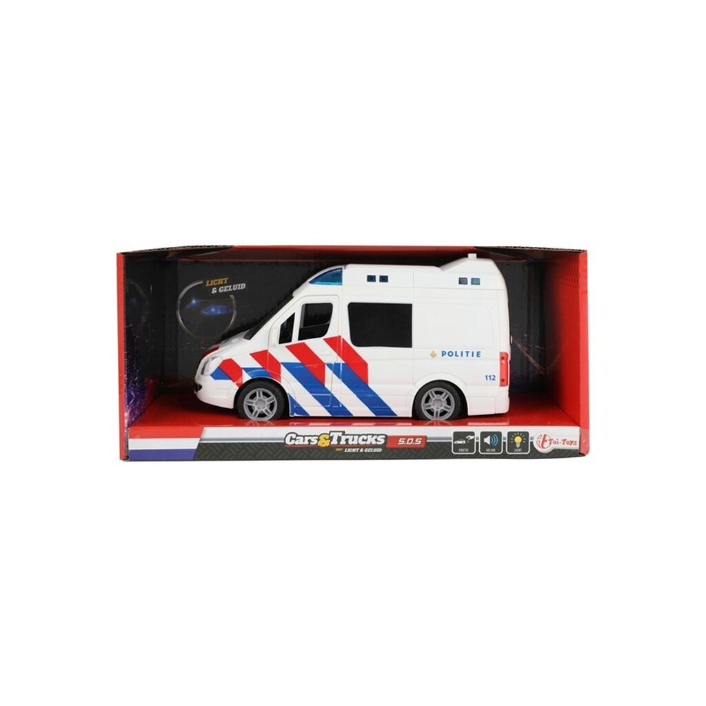 Toi-Toys - Police bus with light and sound