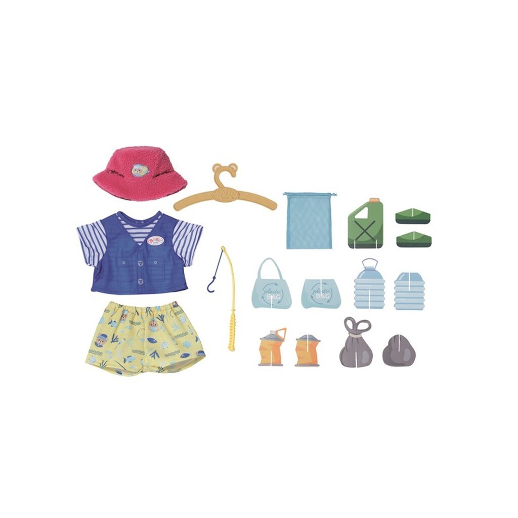 Baby Born Bamse Fiskeoutfit
