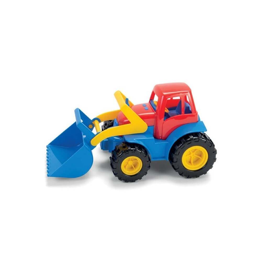 Dantoy Classic traktor med grab L:30 cm