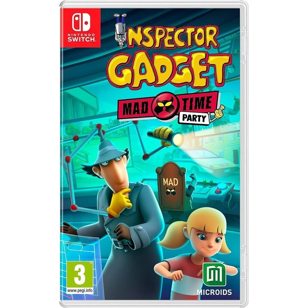 Inspector Gadget: Mad Time Party (Code in a Box) - Nintendo Switch - Fest