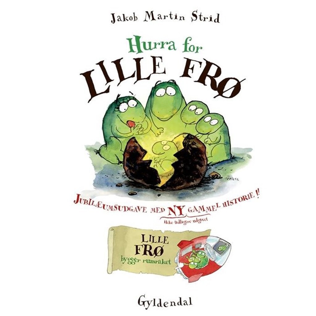 Hurra for Lille Frø - Børnebog - Hardcover