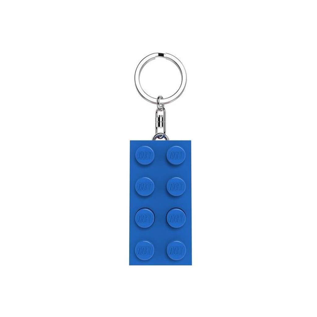 Euromic LEGO® Minifigurines™ Keychain Light 2x4 Brick Blue