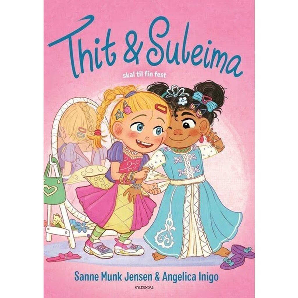 Thit &amp; Suleima skal til fin fest - Børnebog - Hardcover