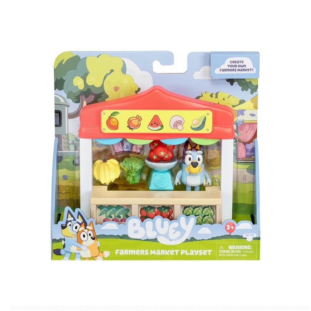 Bluey Grøntmarkeds-legesæt
