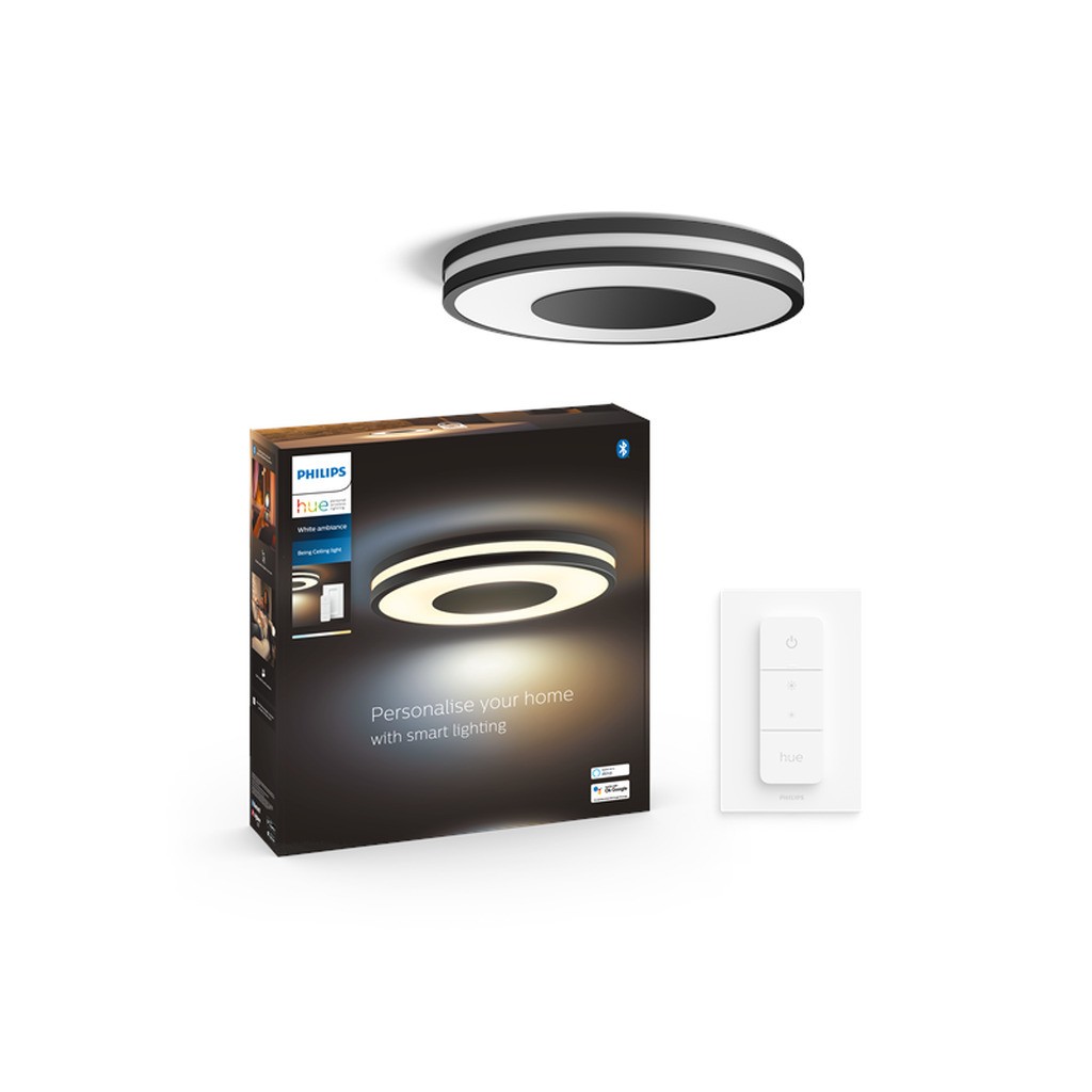 Philips Hue Being Plafond Loftlampe - Sort