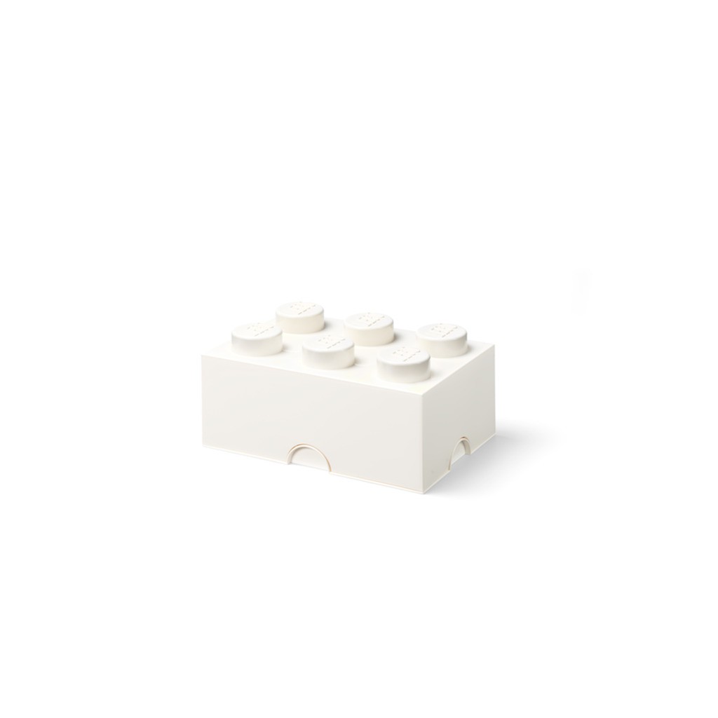 LEGO Storage brick 6 - WHITE