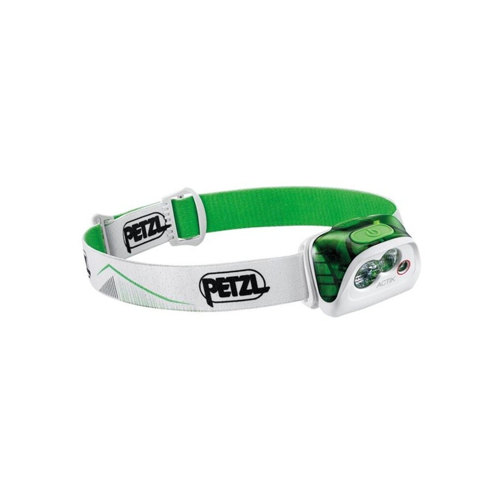 Petzl ACTIK - head flashlight - LED - red/white light - green