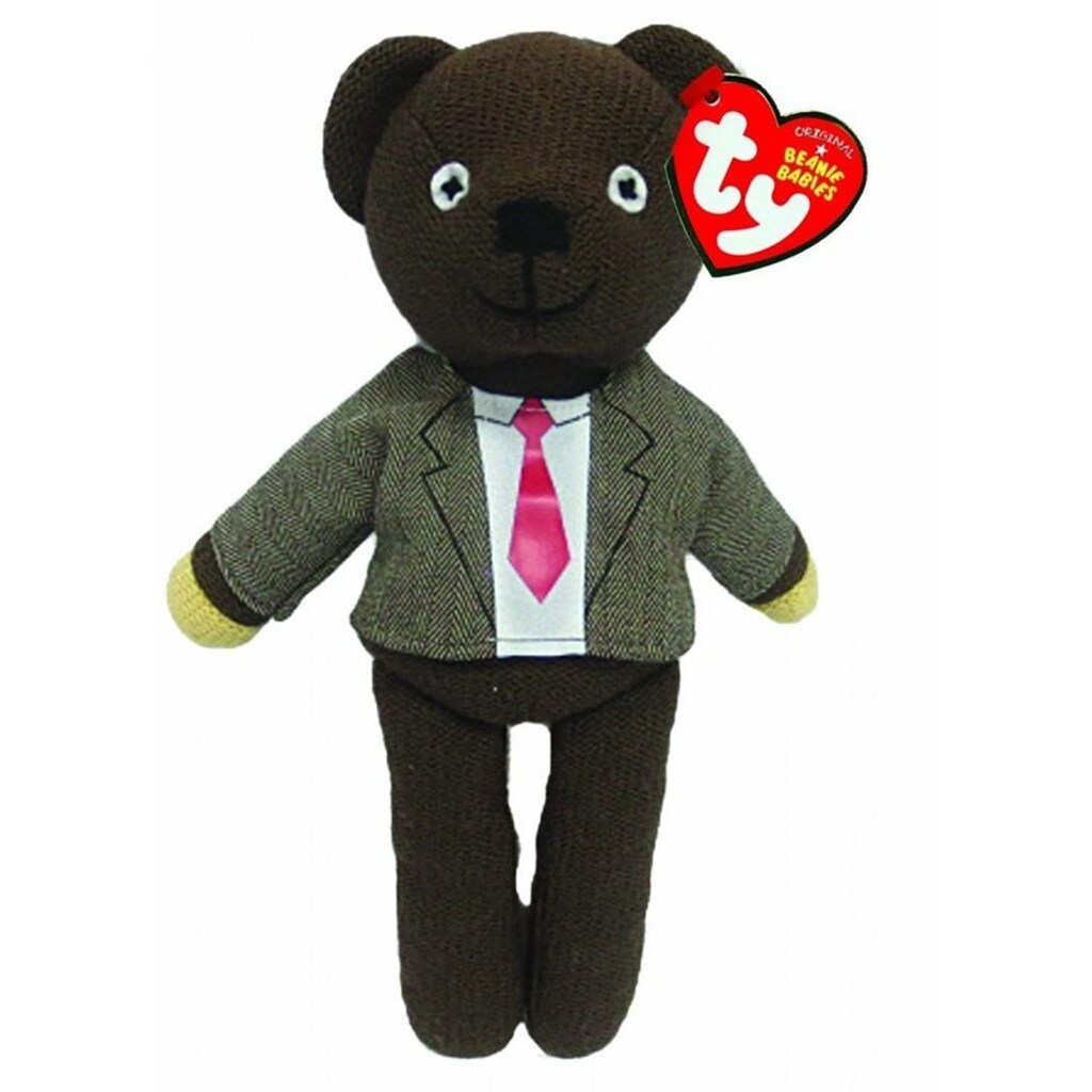 Ty Beanie Babies - Mr Bean's Teddy in Jacket &amp; Tie