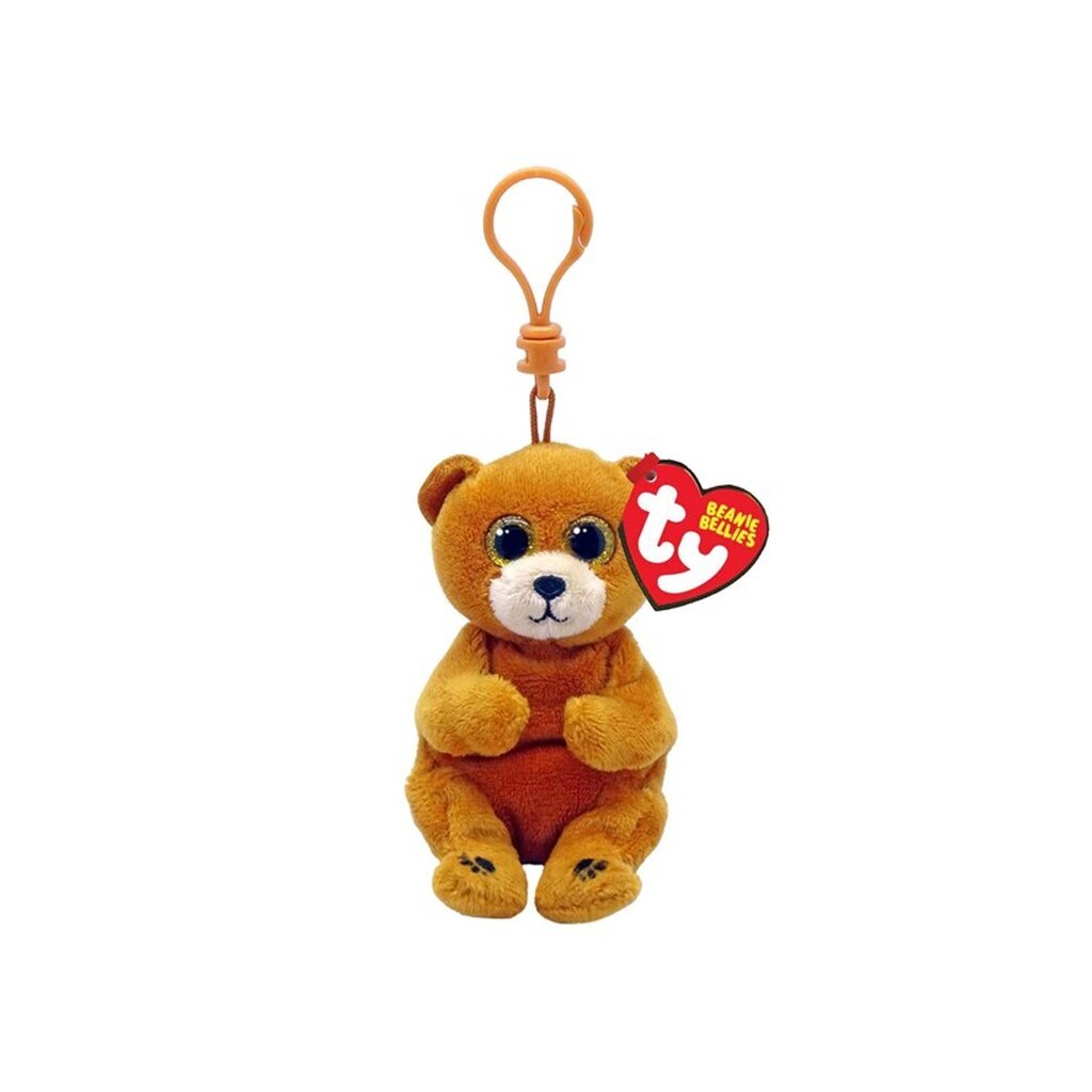 Ty Beanie Babies Bellies Clip Duncan Bear 10cm