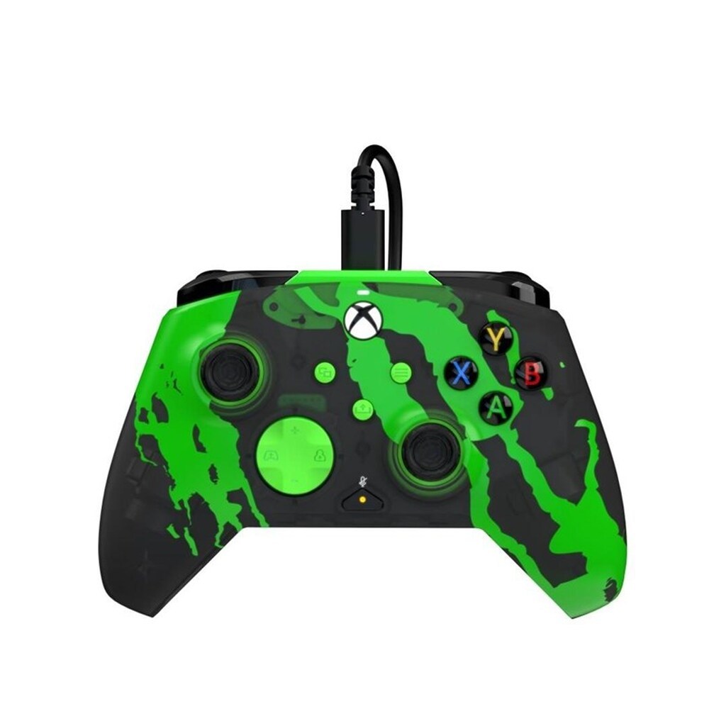 PDP Rematch Jolt Green (Glow In Dark) - Wired Controller - Microsoft Xbox One