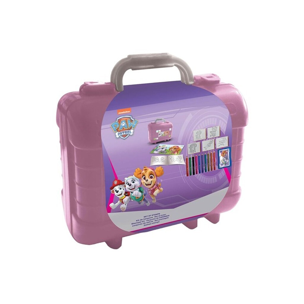 Platinet - PAW Patrol Skye Travel Stamp and Color Case