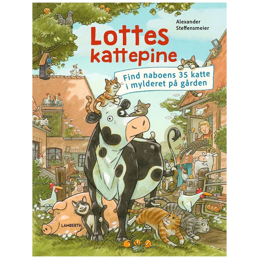 Lottes kattepine - Børnebog - Papbog